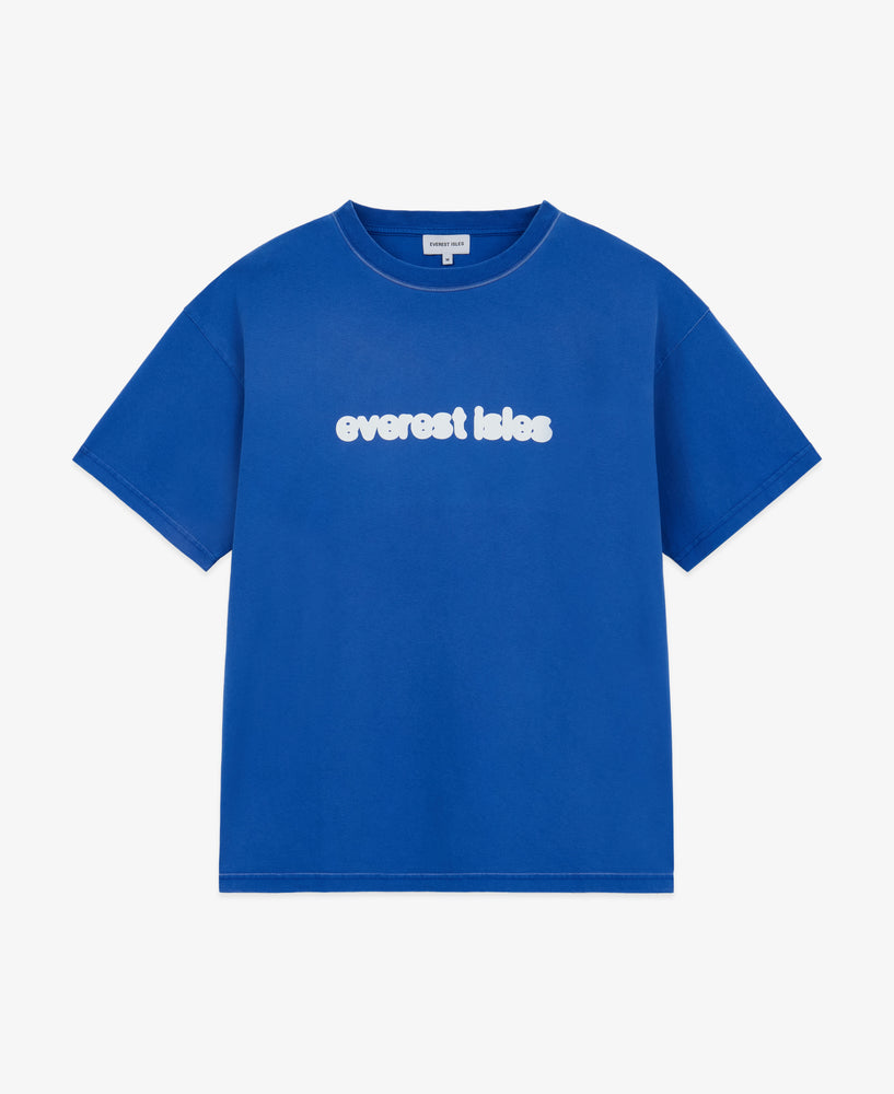 Cloud Logo Graphic Tee - Royal Blue