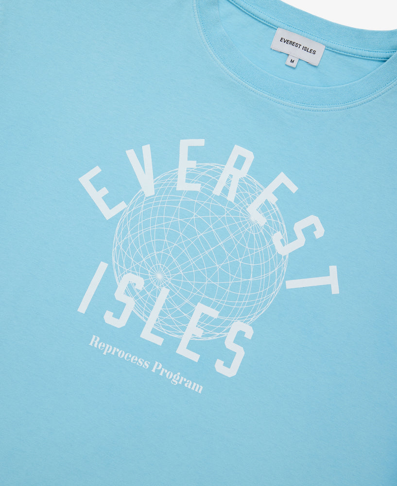 Reprocess Graphic Tee - Baby Blue