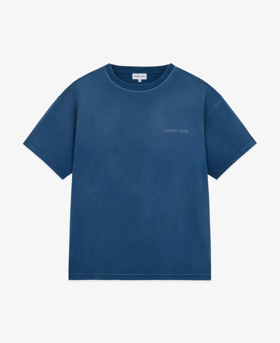 Mermaid Graphic Tee - Navy Blue