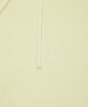 EI Monogram Fleece Hoodie - Washed Yellow