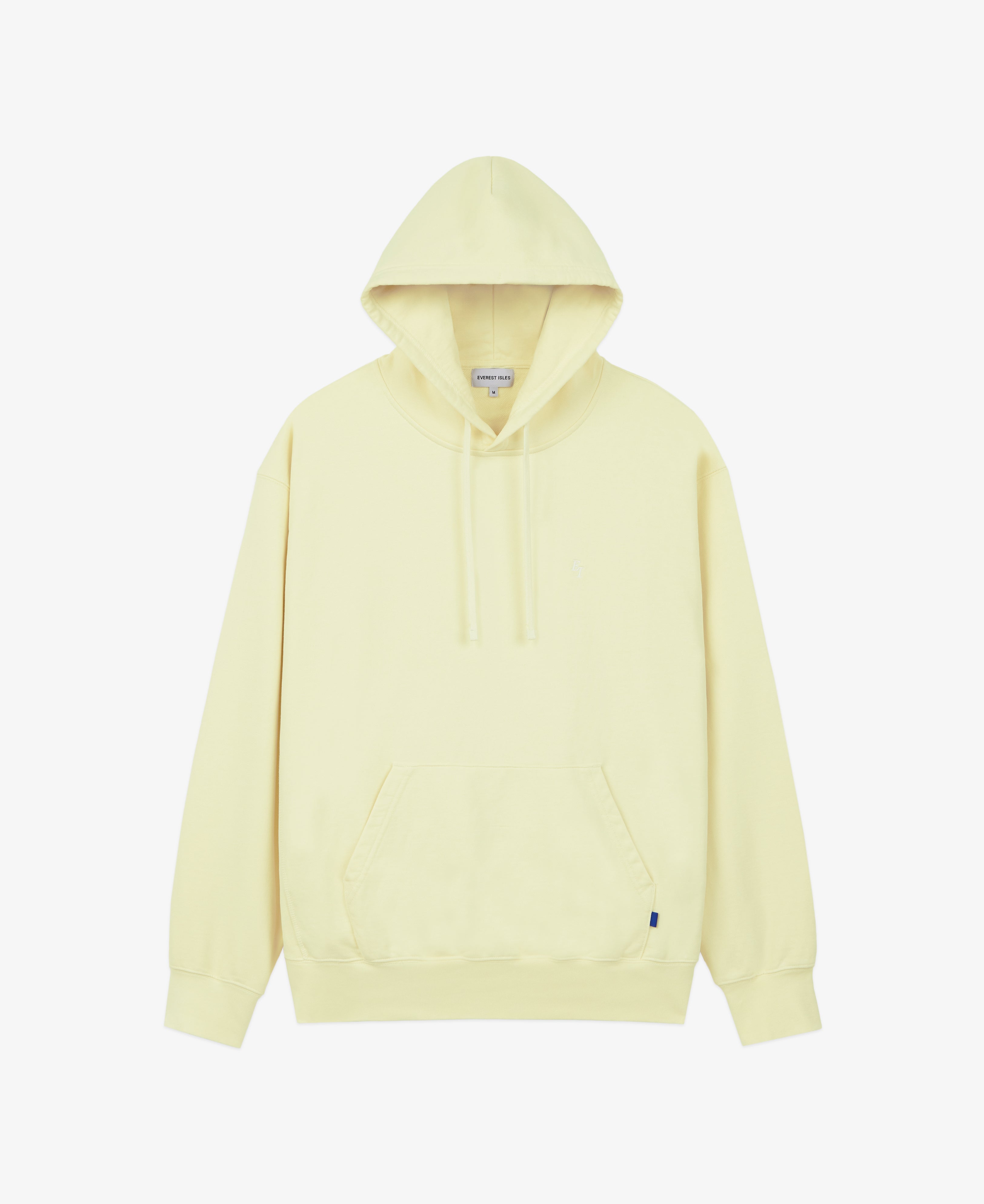 EI Monogram Fleece Hoodie - Washed Yellow