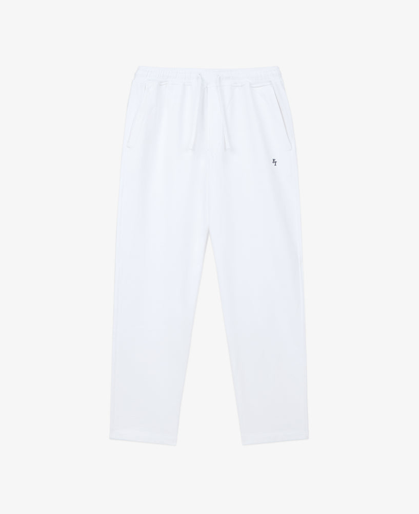 EI Monogram Fleece Sweatpant - White