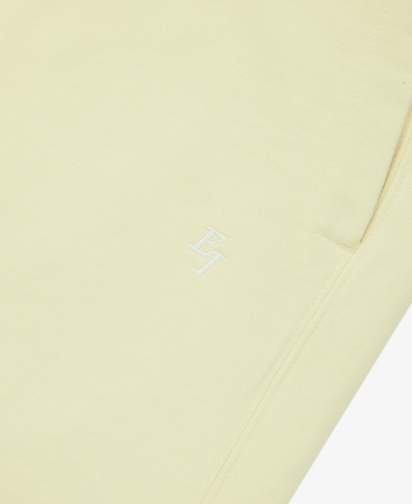 EI Monogram Fleece Sweatpant - Washed Yellow