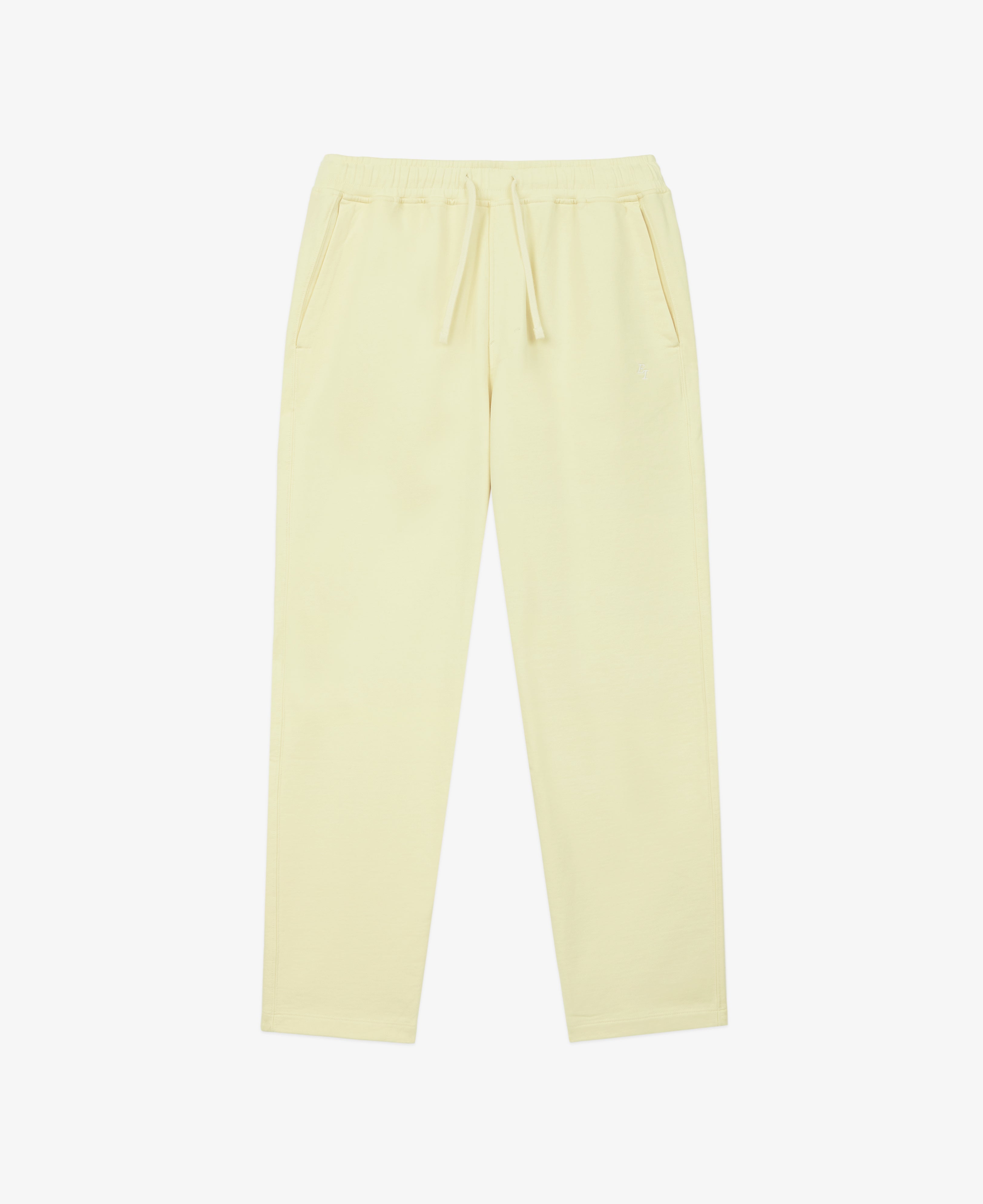 EI Monogram Fleece Sweatpant - Washed Yellow