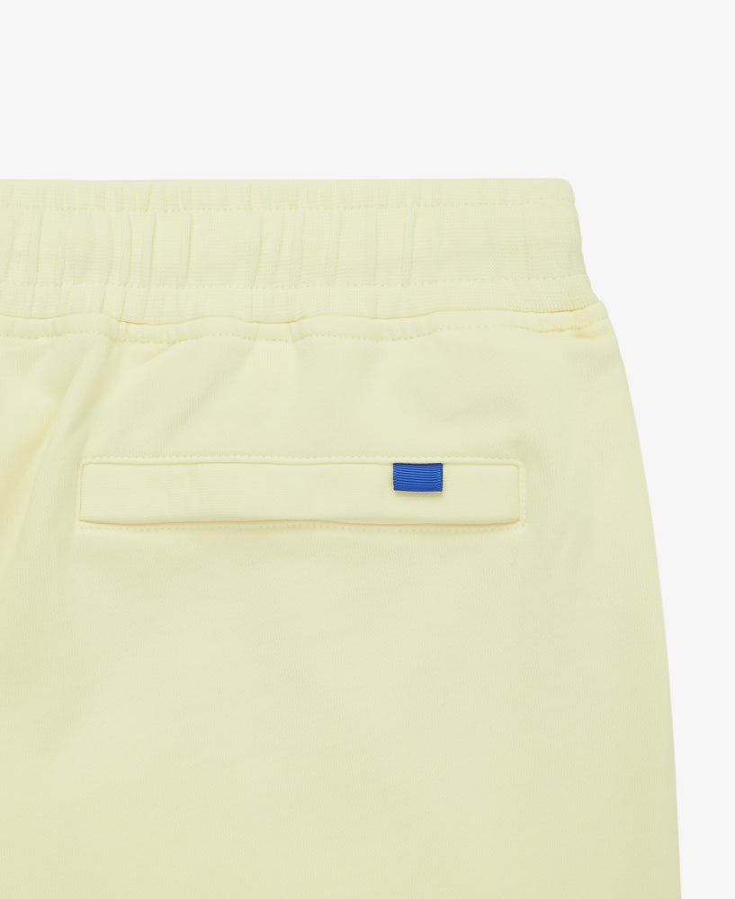 EI Monogram Fleece Sweatshort - Washed Yellow