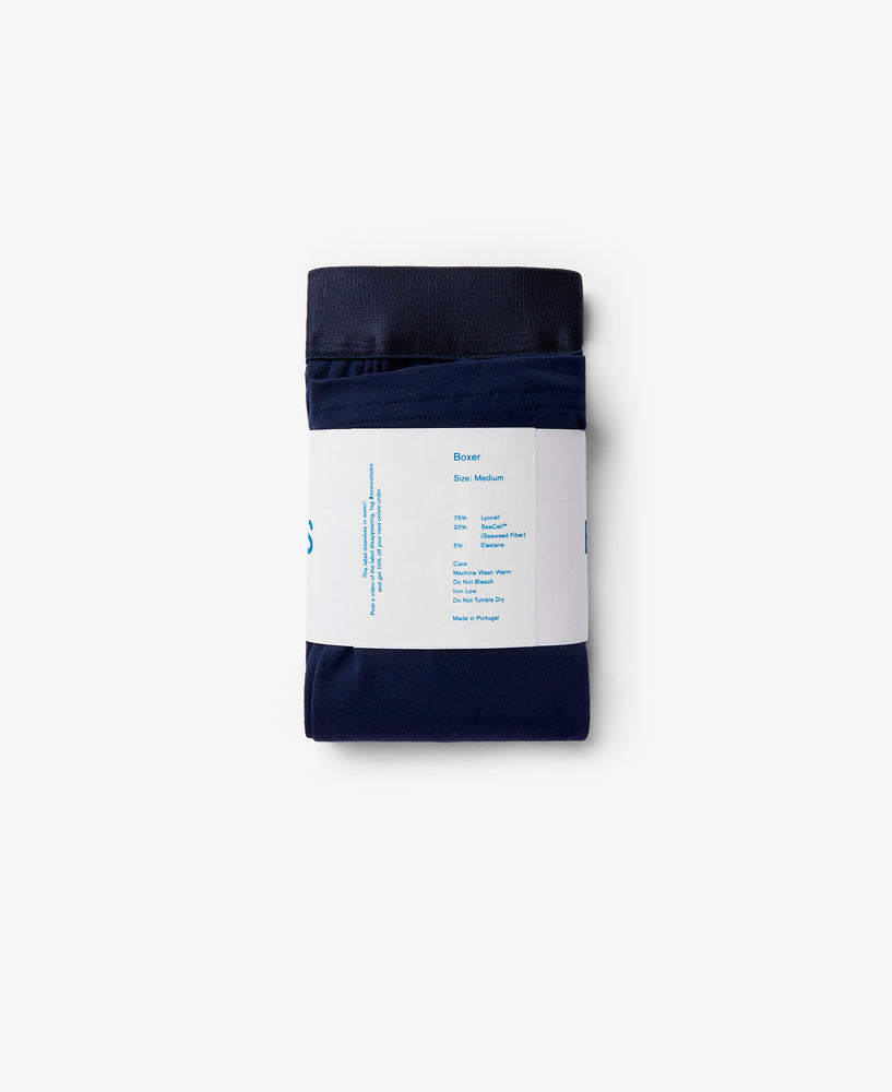 Seaweed Boxer - Midnight Blue