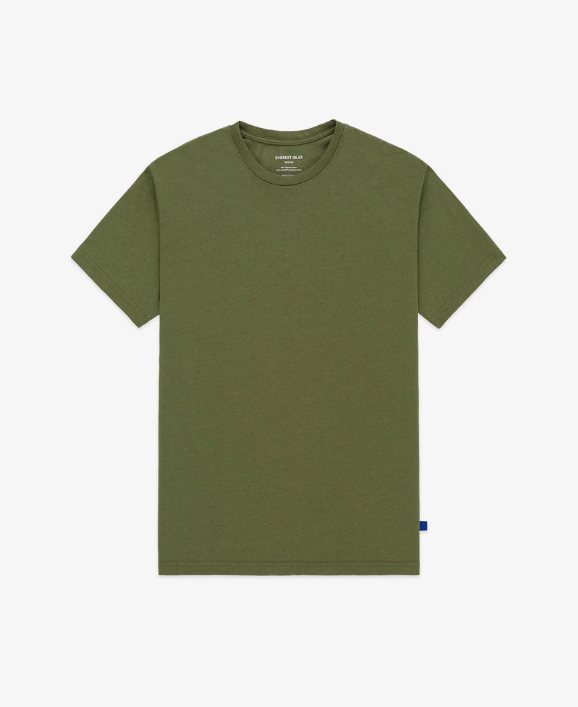 Seaweed Tee  - Short Sleeve-Olive Drab