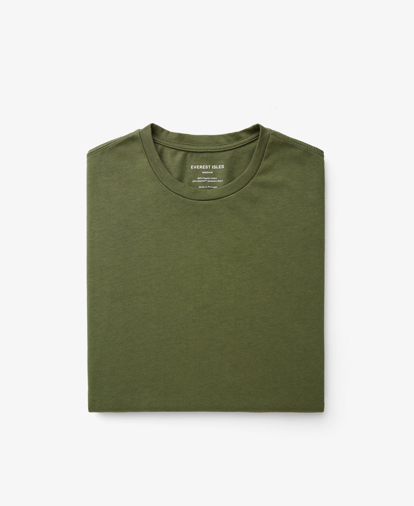 Seaweed Tee  - Short Sleeve-Olive Drab