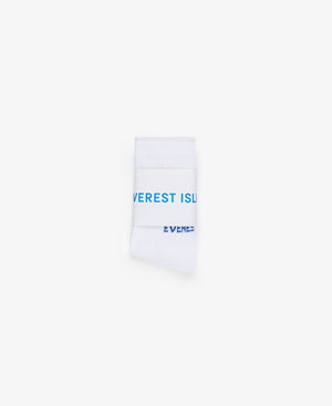 Crew Length Socks- White